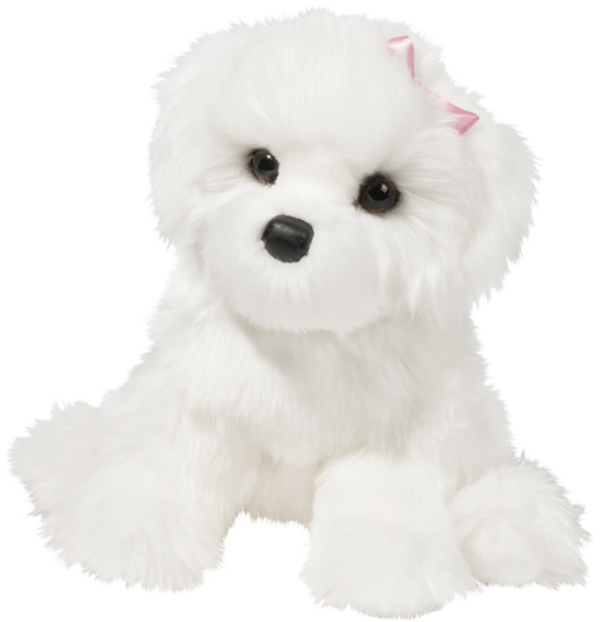 Bichon Frisé från Douglas mjukisdjur säljs på Nalleriet.se